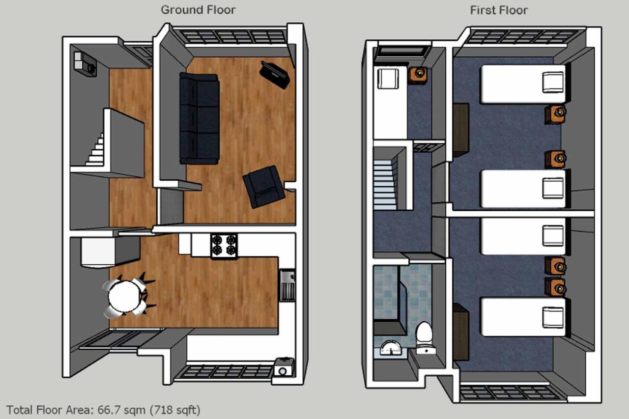 3-Bedroom House In Warrington With Free Parking Ideal For Contractors And Family Stays Warrington (Cheshire) Exterior foto